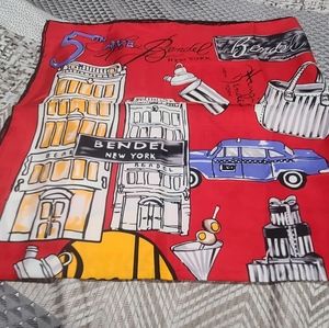 👶🧒👦🧑👦 Henri Bendel Large Silk Scarf